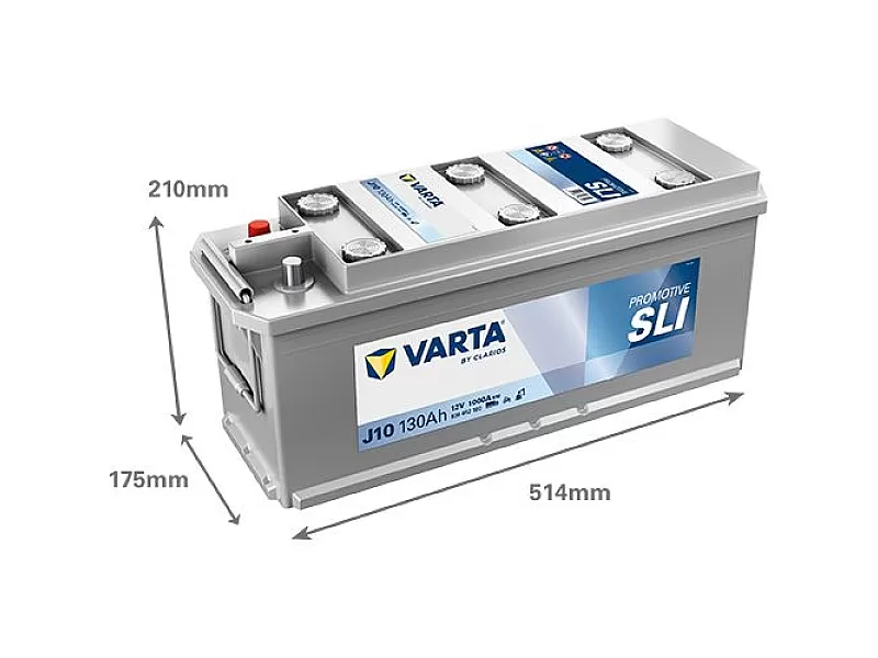 Акумулатор Varta Promotive Black 12V 135AH 1000A J10 Л+ 7835 Акумулатор Varta Promotive Black 12V 135AH 1000A J10 Л+