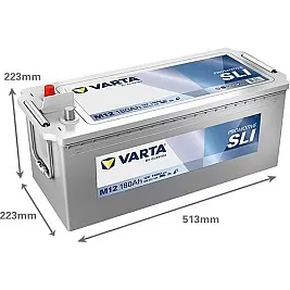 Акумулатор Varta Promotive SLI 12V 180AH 1400A M12 Л+
