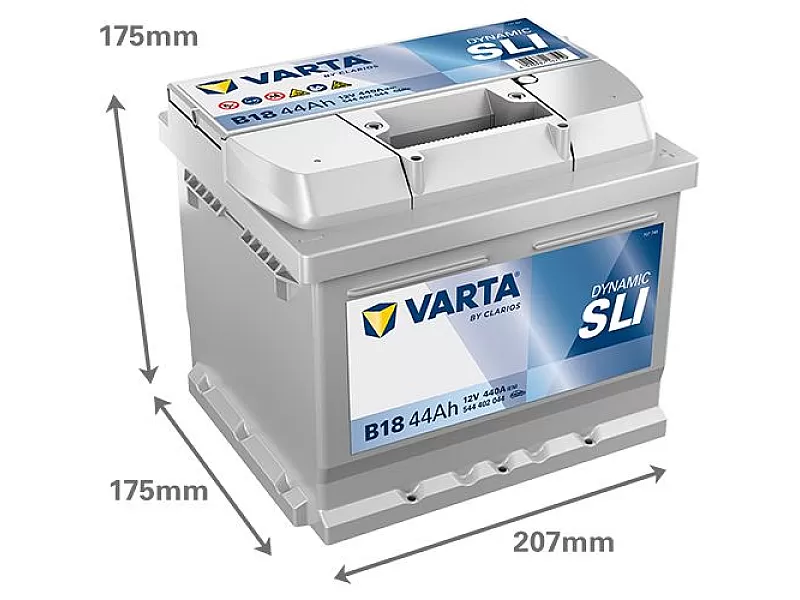 Акумулатор VARTA DYNAMIC SLI B18 44AH 440A R+