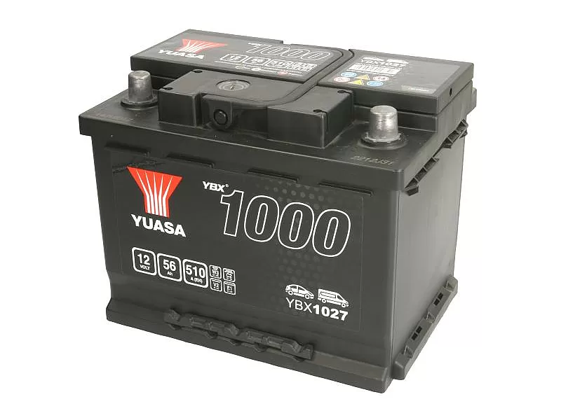 Акумулатор YUASA YBX1027 12V 56Ah 510A SMF YBX1027 Акумулатор YUASA YBX1027 12V 56Ah 510A SMF