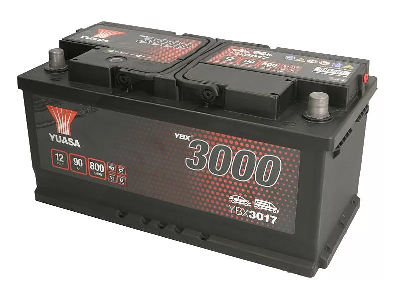 Акумулатор YUASA YBX3017 12V 90Ah 800A SMF