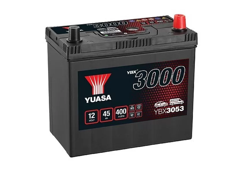 Акумулатор YUASA YBX3053 12V 45Ah 400A SMF YBX3053 Акумулатор YUASA YBX3053 12V 45Ah 400A SMF