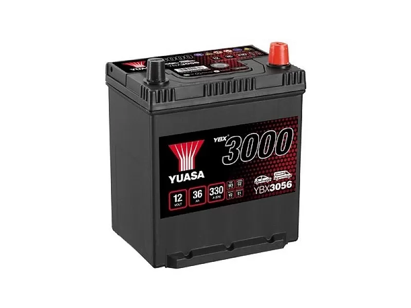 Акумулатор YUASA YBX3056 12V 36Ah 330A SMF YBX3056 Акумулатор YUASA YBX3056 12V 36Ah 330A SMF