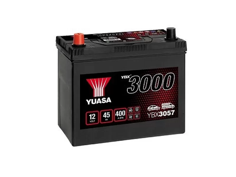 Акумулатор YUASA YBX3057 12V 45Ah 400A SMF YBX3057 Акумулатор YUASA YBX3057 12V 45Ah 400A SMF