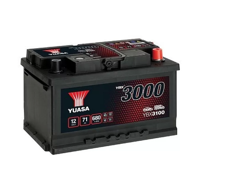 Акумулатор YUASA YBX3100 12V 71Ah 680A SMF YBX3100 Акумулатор YUASA YBX3100 12V 71Ah 680A SMF