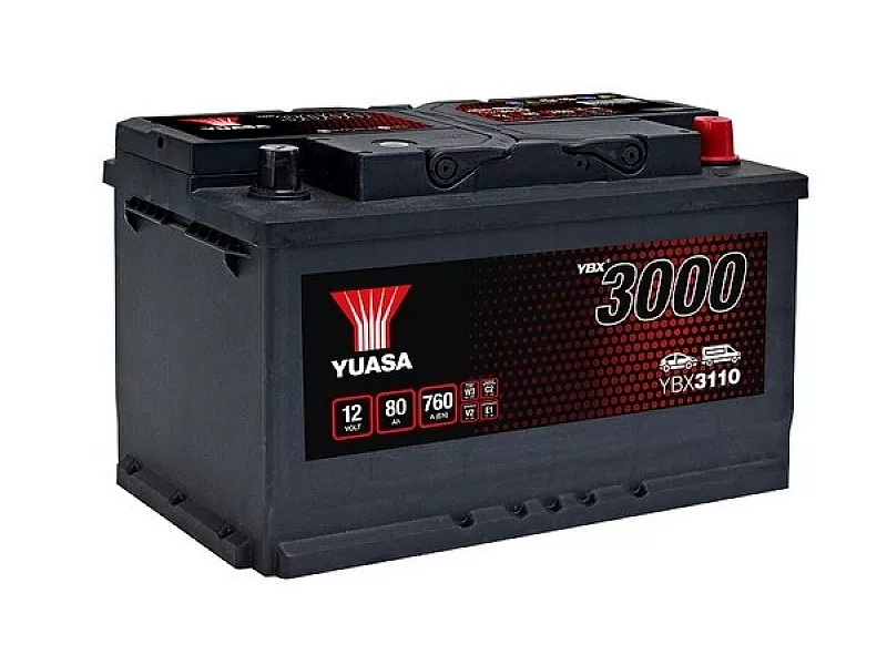 Акумулатор YUASA YBX3110 12V 80Ah 760A SMF YBX3110 Акумулатор YUASA YBX3110 12V 80Ah 760A SMF