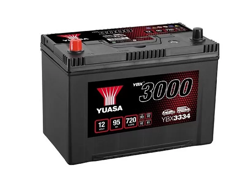 Акумулатор YUASA YBX3334 12V 95Ah 720A SMF YBX3334 Акумулатор YUASA YBX3334 12V 95Ah 720A SMF
