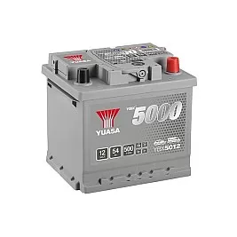 Акумулатор YUASA YBX5012 12V 54Ah 500A SMF HP