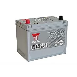 Акумулатор YUASA YBX5069 12V 75Ah 650A SMF HP
