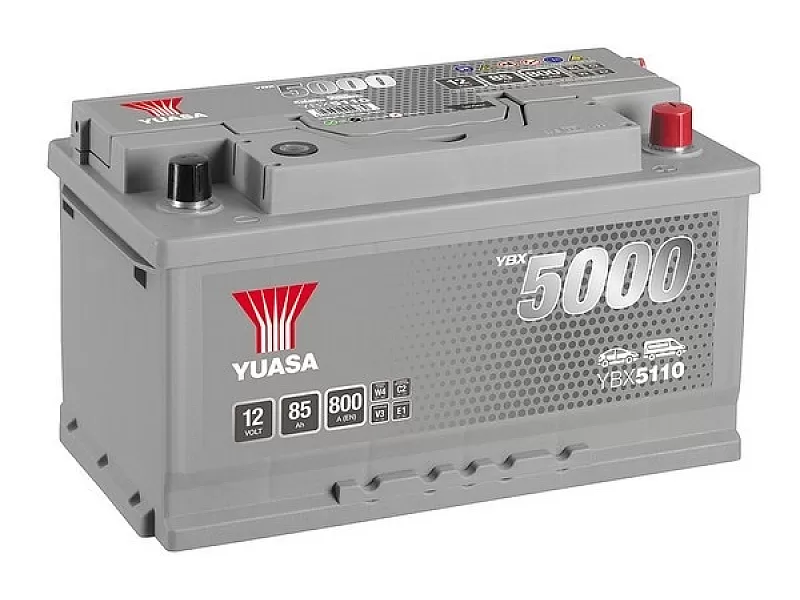 Акумулатор YUASA YBX5110 12V 85Ah 800A SMF HP YBX5110 Акумулатор YUASA YBX5110 12V 85Ah 800A SMF HP