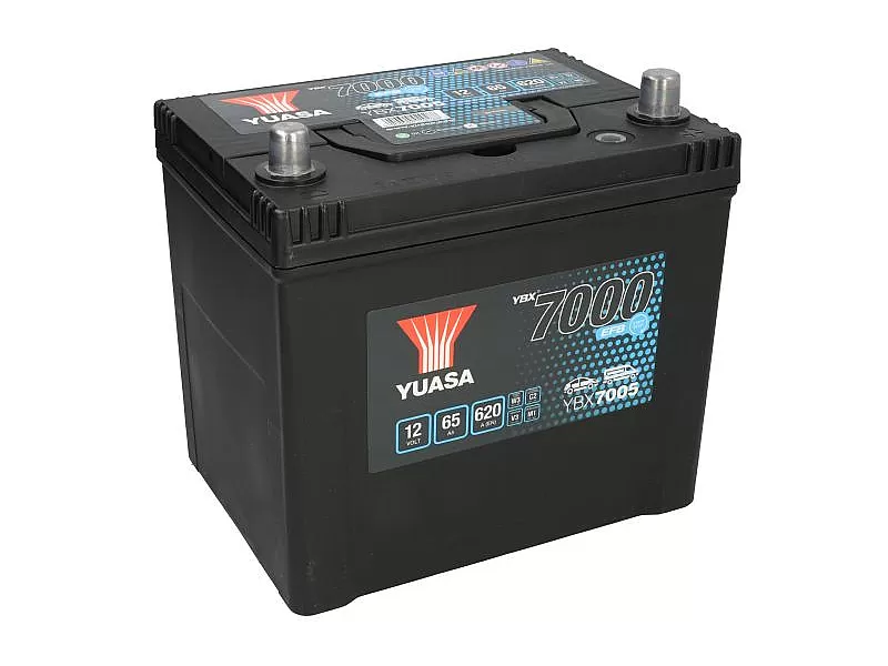 Акумулатор YUASA YBX7005 12V 65Ah 620A EFB Start Stop YBX7005 Акумулатор YUASA YBX7005 12V 65Ah 620A EFB Start Stop