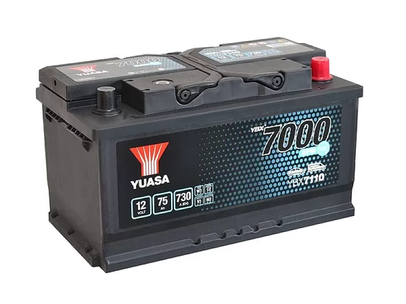 Акумулатор YUASA YBX7110 12V 75Ah 730A EFB Start Stop YBX7110 Акумулатор YUASA YBX7110 12V 75Ah 730A EFB Start Stop