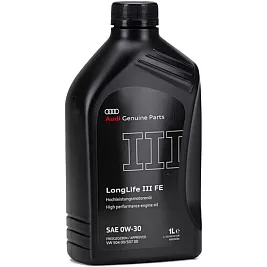 Масло AUDI Long Life III FE 0W-30 1L
