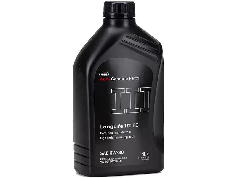 Масло AUDI Long Life III FE 0W-30 1L G S55 545 D2 Масло AUDI Long Life III FE 0W-30 1L