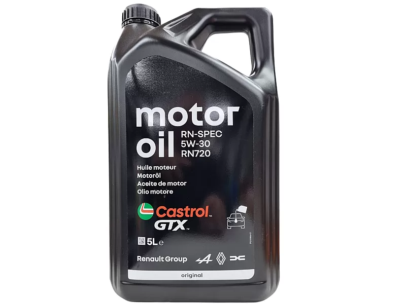 Масло RENAULT GTX RN720 5W-30 5L 7711943687 Масло RENAULT GTX RN720 5W-30 5L