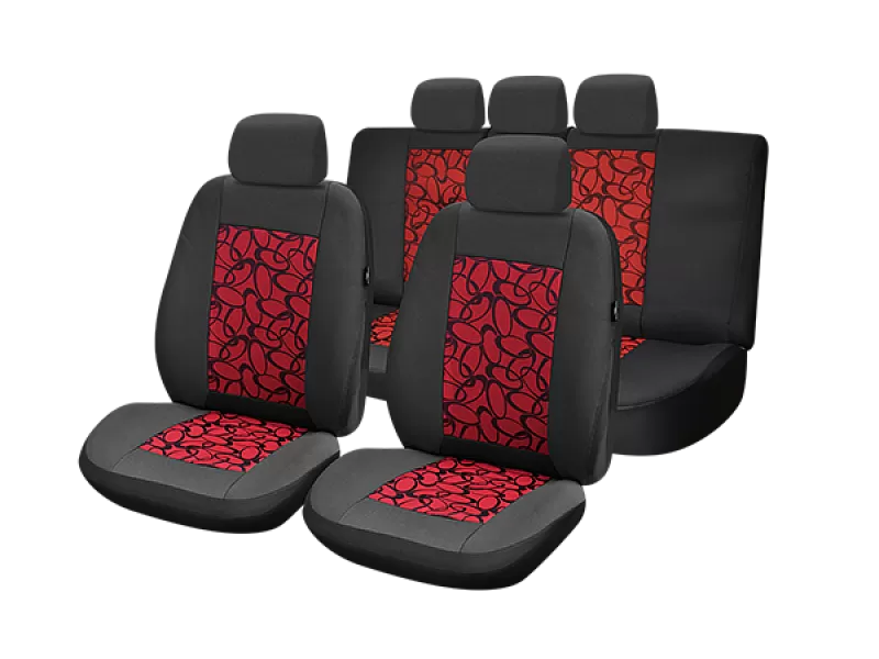 Калъфи за седалки за LUX - RED - 2