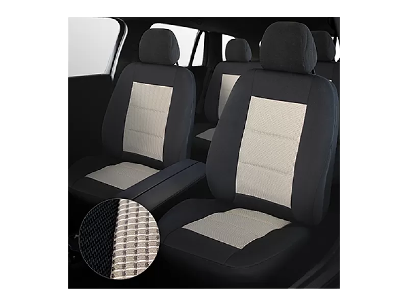 Универсални калъфи за седалки PREMIUM LUX BLACK UMB3 - 2