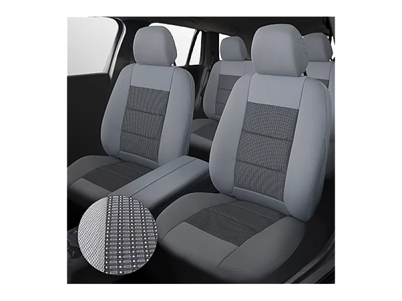 Универсални калъфи за седалки PREMIUM LUX GRAY UMB2 - 2