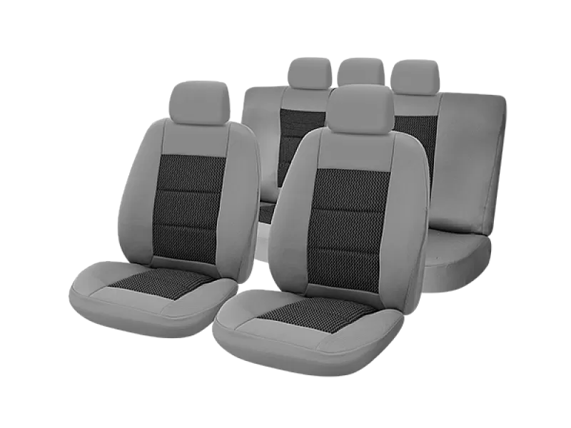 Универсални калъфи за седалки PREMIUM LUX GRAY UMB3 44510 Универсални калъфи за седалки PREMIUM LUX GRAY UMB3