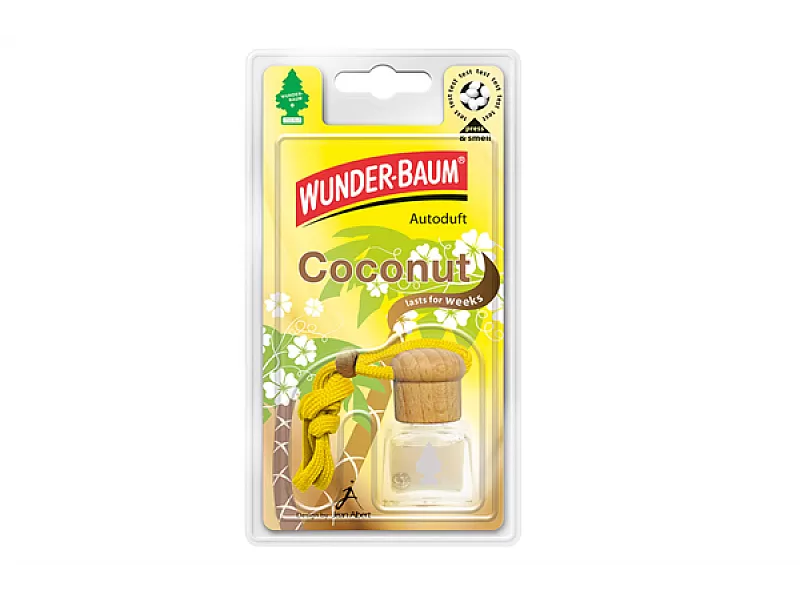 Ароматизатор за кола шишенце WUNDER-BAUM COCONUT Ароматизатор за кола шишенце WUNDER-BAUM COCONUT