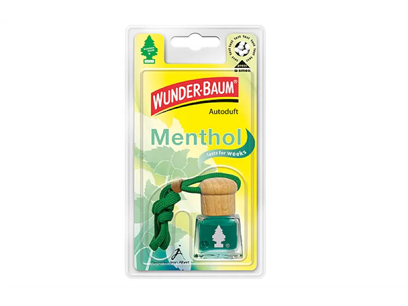 Ароматизатор за кола шишенце WUNDER-BAUM MENTHOL Ароматизатор за кола шишенце WUNDER-BAUM MENTHOL