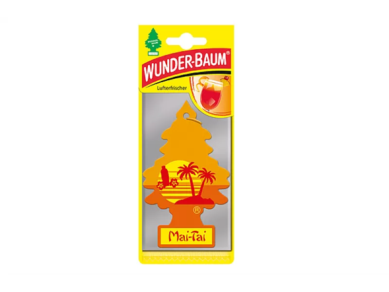 Ароматизатор за кола борче WUNDER-BAUM MAI-TAI Ароматизатор за кола борче WUNDER-BAUM MAI-TAI