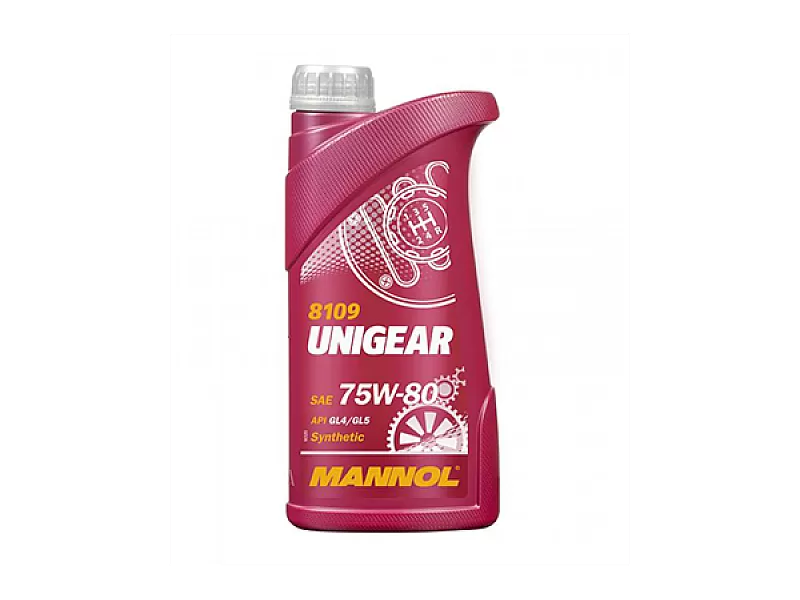 Масло MANNOL UNIGEAR 75W-80 1L MN8109-1 - 2 Масло MANNOL UNIGEAR 75W-80 1L - 2