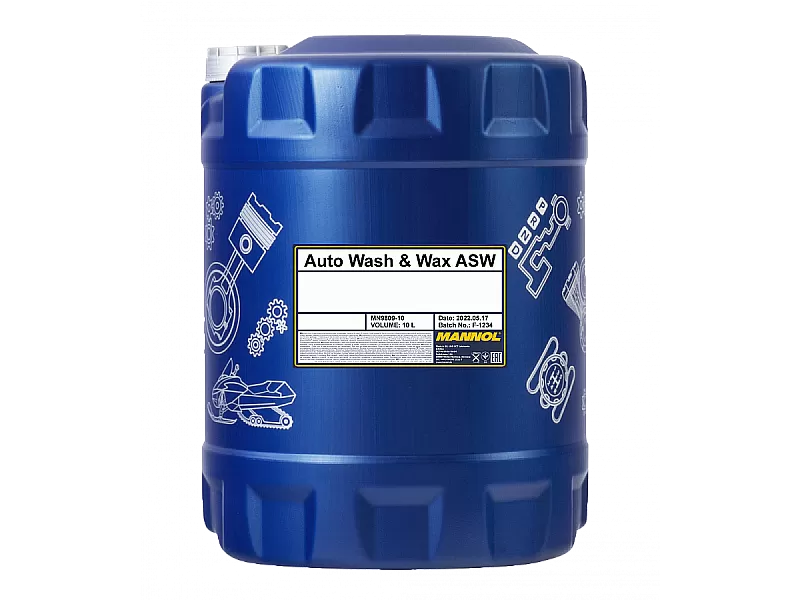 Авто шампоан и вакса Mannol SAMPON AUTO Wash & Wax 10L MN9809-10 - 2 Авто шампоан и вакса Mannol SAMPON AUTO Wash & Wax 10L - 2