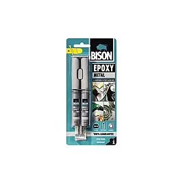 Двукомпонентно лепило BISON EPOXY METAL 24ml