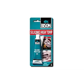 Силикон Топло и маслоустойчив BISON SILICONE HIGH TEMP за гарнитури 60 мл.