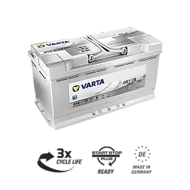 Акумулатор VARTA SILVER DYNAMIC AGM G14 95AH 850A R+