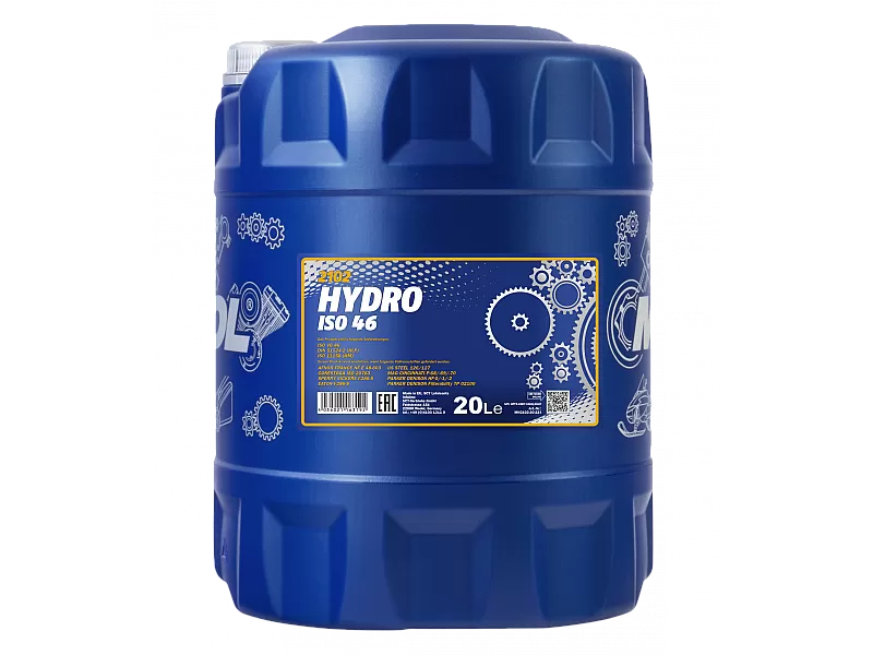 Хидравлично масло MANNOL Hydro ISO MHL / LHL 46 2102 20L Хидравлично масло MANNOL Hydro ISO MHL / LHL 46 2102 20L