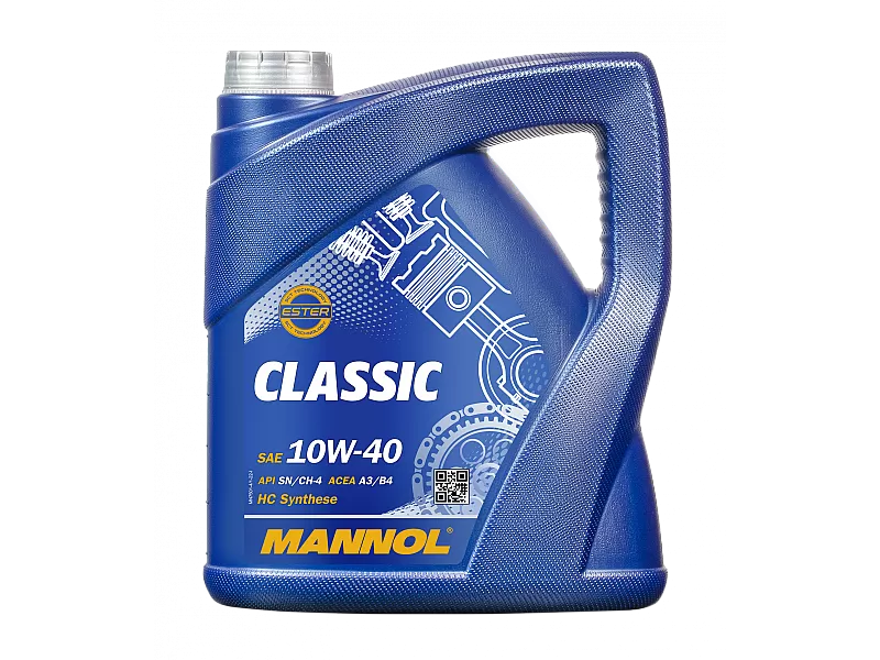 Масло MANNOL Classic 10W-40 4L Масло MANNOL Classic 10W-40 4L