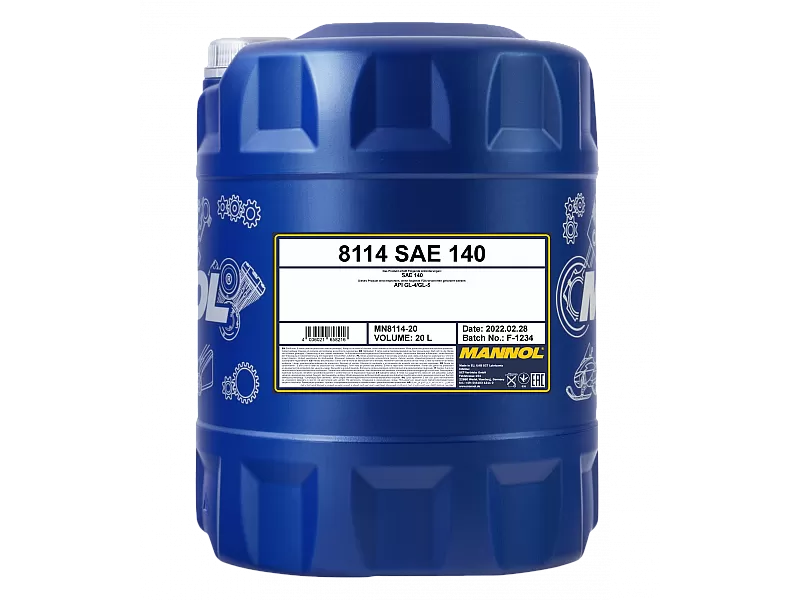 Масло MANNOL SAE 140 20L Масло MANNOL SAE 140 20L
