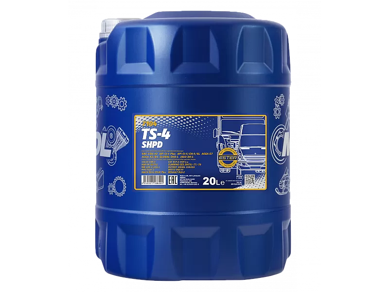 Масло MANNOL TRUCK SPEC. TS-4 SHPD Extra 15W-40 20L Масло MANNOL TRUCK SPEC. TS-4 SHPD Extra 15W-40 20L