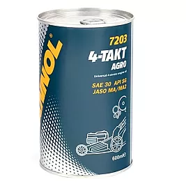Масло за косачки MANNOL 4Т Agro SAE 30 0.6L