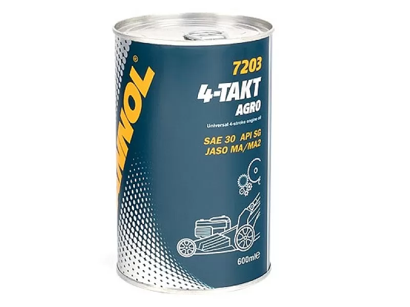 Масло за косачки MANNOL 4Т Agro SAE 30 0.6L Масло за косачки MANNOL 4Т Agro SAE 30 0.6L