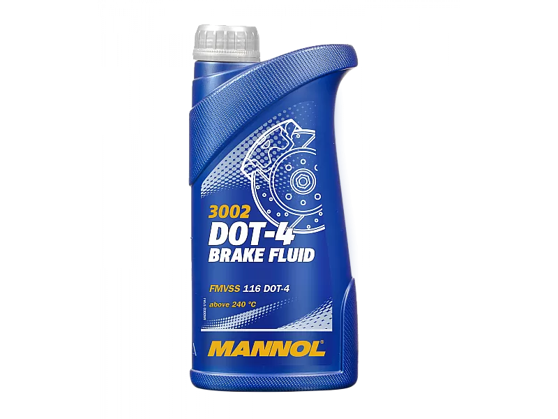 Спирачна течност MANNOL Brake Fluid DOT 4 3002 1L Спирачна течност MANNOL Brake Fluid DOT 4 3002 1L