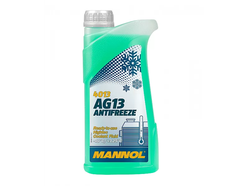 Зелен антифриз готов за употреба Mannol Antifreeze AG13 (-40 °C) Hightec 4013 1 L Зелен антифриз готов за употреба Mannol Antifreeze AG13 (-40 °C) Hightec 4013 1 L
