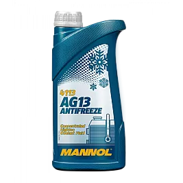 Зелен антифриз концентрат Mannol Antifreeze AG13 (-76 °C) Hightec 4113 1 L
