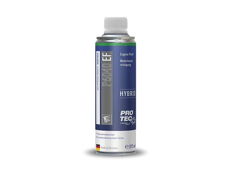 Добавка за масло PRO-TEC HYBRID ENGINE FLUSH 0.375 L Добавка за масло PRO-TEC HYBRID ENGINE FLUSH 0.375 L