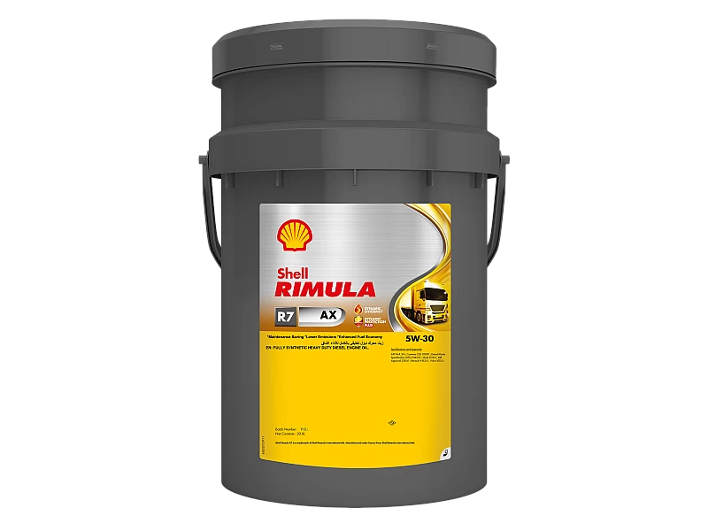 Mоторнo маслo SHELL Rimula R7 AX 5W-30 20L