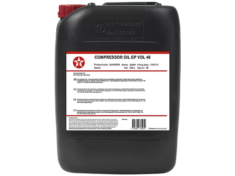 Компресорно масло Texaco Compressor Oil EP VDL 46 20L Компресорно масло Texaco Compressor Oil EP VDL 46 20L